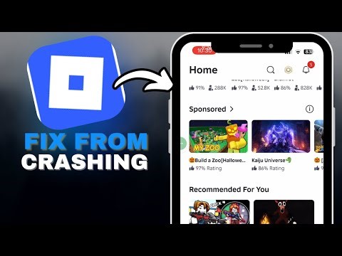 How To Fix Roblox From Crashing On iPhone Or iPad in SECONDS!