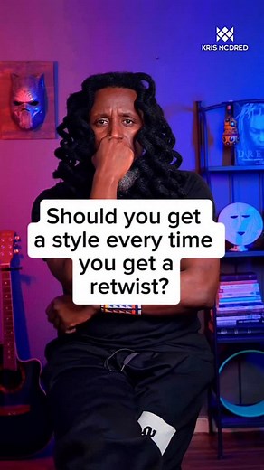 A style is meant to be your show stopper. I understand that every day is an occasion. However with locs that could be catastrophic. Styling consistently is the number 1 cause of locs thinning. The loc shaft will thin to accommodate the default setting. A loc style is not supposed to be your locs default settings. You shouldn't be know as the twostrand twister. You should be know as the loc head. Loc gang. Peace Out. | Kris McDred