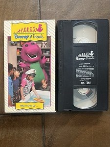 Barney & Friends - When I Grow Up VHS 1992 Time Life Video/Lyons Group | eBay