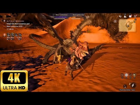 Game of Thrones: KingsRoad | Red & Blue Cockatrice Battle