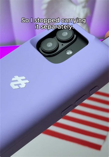 Phone case daily essential in one. Cleaner pocket, easier carry.#hcaseair #edc #everydaycarry #phonecase #dailycarry