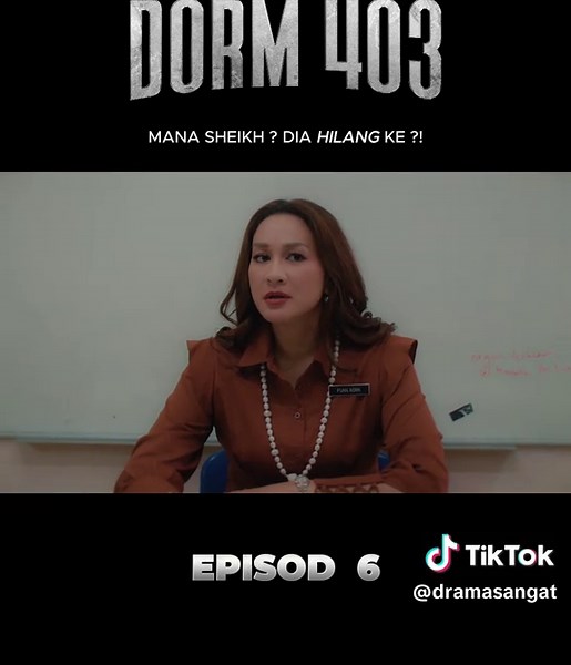 EPISOD 6 - MANA SHEIKH ! KAWAN MAKAN KAWAN KE ?! Ni kerja the palang ke… ▶️ Saksikan #DORM403 Setiap Isnin - Khamis | 10 Malam Hanya Di TV3! Tonton semua episod PERCUMA dan EKSKLUSIF di app @iqiyimalaysia Lepas kerja, terus standby untuk #DORM403 LIVE di TV3 sama-sama follow setiap episod on time ! Lakonan : @muaz.zabir sebagai Kuyu @evertts_gomes sebagai Jambu @_g.bril_ sebagai Huq @nikrifaie sebagai Lonjong @zairiaziz sebagai Sheikh @aleeyantasha sebagai Alisha @dynasmokhtar sebagai Puan Asma 