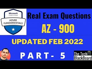 AZ-900: Real exam question and answer (with explanations) : 2022 Edition - Part 5