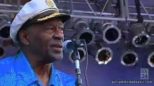 Chuck Berry, rock 'n' roll's founding guitar hero and storyteller who defined the music's joy and rebellion in such classics as Johnny B Goode, Sweet Little Sixteen and Roll Over Beethoven, has died at his Missouri home at the age of 90. (Story: http://ab.co/2nzCI8t) You might want to turn the sound up for this one. | ABC News