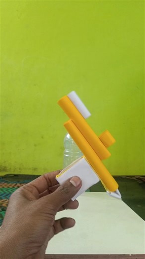 Mini paper gun 🔫 #viral #short #craft #shorts