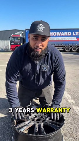 Never settle for poor workmanship! Watch us save these wheels with our signature Powder Coat Finish!