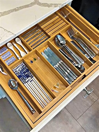 ASMR Kitchen Cabinets and Drawer Organizing Tips