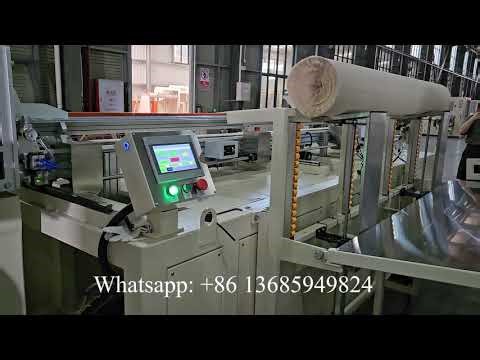 Automatic jumbo roll tissue hand towel tissue slitter rewinder machine