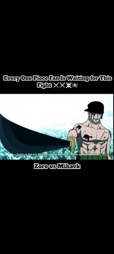Zoro vs Mihawk Final Battle. 500 Subs Special