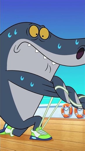 Complicated shoelaces #Shorts #Zigandsharko Zig & Sharko | Cartoon for kids