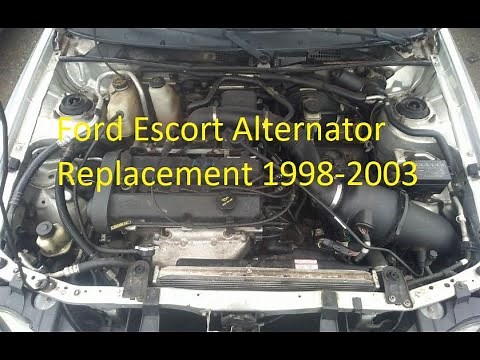 Ford Escort Alternator Replacement 1998-2003 ZX2