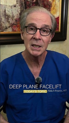 Deep Plane Facelift vs. Traditional Facelift: What's the Difference? Dr. Langsdon Explains #Shorts