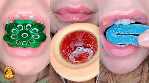 73K views · 1.9K reactions | Satisfying ASMR eating fruit, pretzle,...