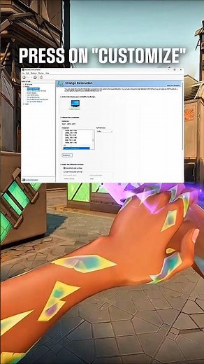 Valorant Best True Stretched settings in 2025 #valorant #shrots