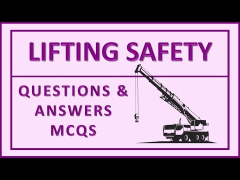 Lifting Safety Questions & Answers || MCQS || BEINGHSE ||
