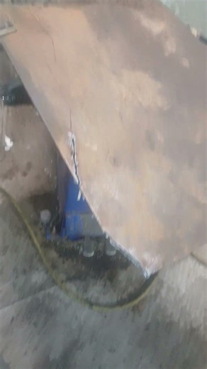 100.00 Chinese plasma cutter let me down on 3/16 steel#chinsurgery#automobile#fyp