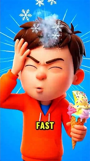 What Causes Brain Freeze? 🧊 #sciencefacts #didyouknow #humanbody #curiosity #viral #shorts