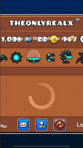 How to get the seahorse ship FAST in geometry dash #geometrydash #viralvideo #gaming #seahorse