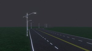Road / Highway - Download Free 3D model by ROY (@roy.3dartist)