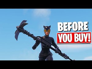 Catwoman Comic Book Outfit Fortnite Skin Review