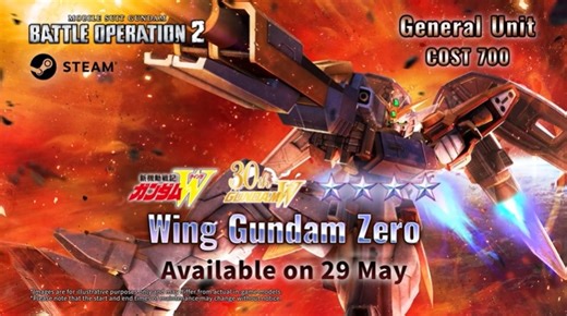 122K views · 1.2K reactions | "ZERO... Please guide me!" Wing Gundam Zero will arrive at MOBILE SUIT GUNDAM BATTLE OPERATION 2 this Thursday, 29 May. #GBO2 #Gundam #BandaiNamco | BANDAI NAMCO Entertainment | Facebook