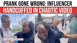 TikTok Influencer's Prank Gets Messy, Cops Handcuff Him While Camera Keeps Rolling