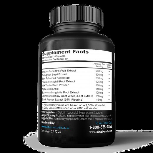 Primal BOOST: Skyrocket "Test" Levels & Get Ridiculously Ripped!