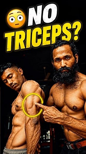 😳 NO TRICEPS? Try These 3 Dumbbell Exercises! 💪🔥