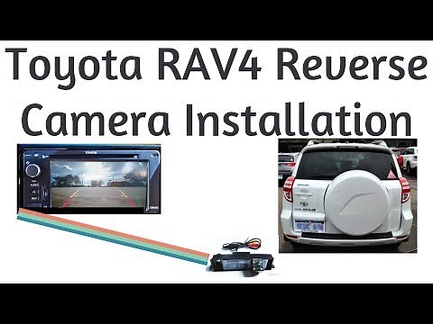 RAV4 Reverse Camera install, Backup camera wiring 2006-2011model