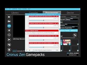 NEW! WARZONE PACIFIC SEASON ONE CRONUS ZEN GAME PACK SETTINGS AND SETUP!