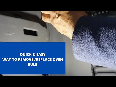 BOSCH Oven Lamp Removal