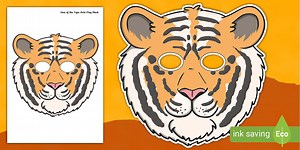 Year of the Tiger Role-Play Mask