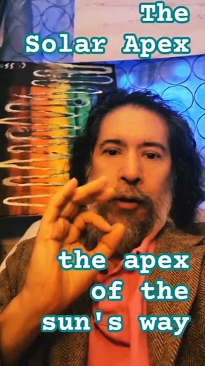 Apex of the Sun's way, The Solar Apex #chronocosmonomy #tasciotti