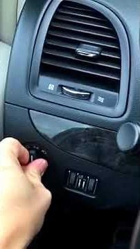 2012 -2017 Dodge Grand Caravan Head Light Switch Removal