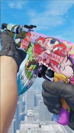 Interesting AK-47 B The Monster Sticker Craft