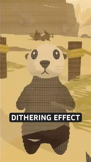Otterly Lost - Dithering effect #gamedev #devlog #cozygames