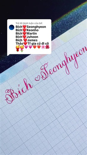 Trả lời @bif. #❤️❤️❤️❤️ #vairalvideo #vietchudep_xuhuong #ghepten