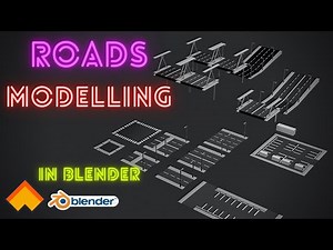 Roads & Bridges construction in Blender | Radiant Station