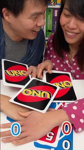 NOT the ending we were expecting! 🤯 #gamenight #boardgame #diygames #unogame #couplegame #married