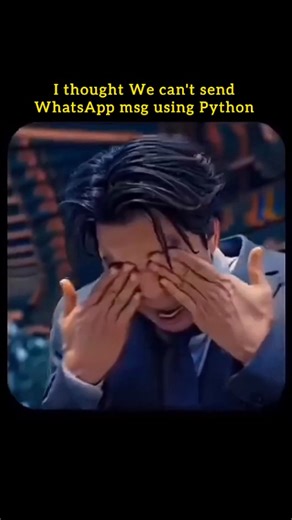 Python on Instagram: "WhatsApp Bot in Python 💻....Save it & Share it .... . . . . . #python #coder #artificialintelligence"