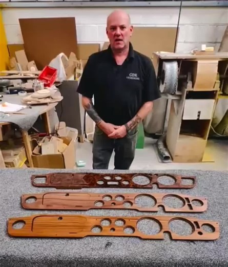 Hi, Ged here from GDK Veneering! We’re now manufacturing custom dashboards to fit your classic Triumph cars. Crafted with the highest quality materials and precision – only the best for your restoration projects. Get in touch for more info! #GDKVeneering #GedInTheShed #ClassicCar #FamilyBusiness #Triumph