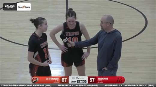 Stratford traveled to Marathon on Friday night looking to start the year 9-0 and have control of the Marawood South. | Zaleski Sports