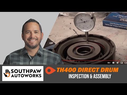 TH400 rebuild: Direct drum #SouthpawAutoworks