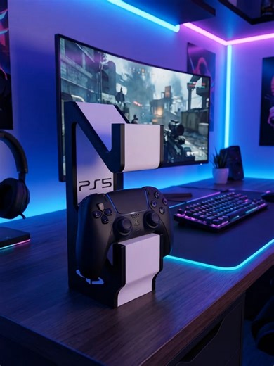 Soporte para mandos vídeo consola personalizable #soporteparamandos #soportemandosps5 #suportemandosps4 #suportemandosxbox#videoconsolas #ps5 #ps4 #xbox #newprint3d