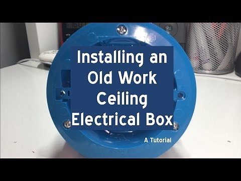 Tutorial ~ Installing a Ceiling Mount Electrical Box