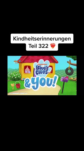Blue’s Clues - Blau und schlau (1996) 💙 #bluescluesandyou #bluesclues #blauundschlau #fy #fyp #goviral #throwback #kindheit #nostalgie #erinnerungen #memories #junior #kika #ard #zdf #tivi #kikaninchen #superrtl #toggo #disney #channel #nick #nickelodeon