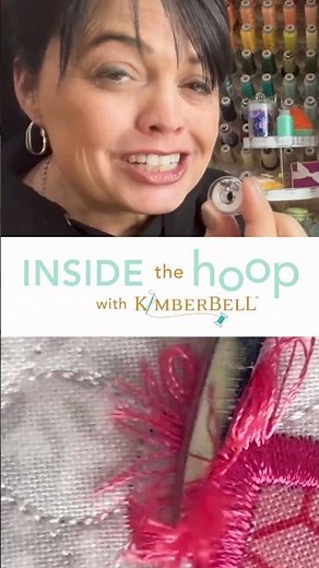 Embroidery Tip: Using Water-Soluble Bobbin Thread to Make Fringe