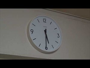 CITIZEN 電気子時計と館内チャイム 夕焼け小焼け