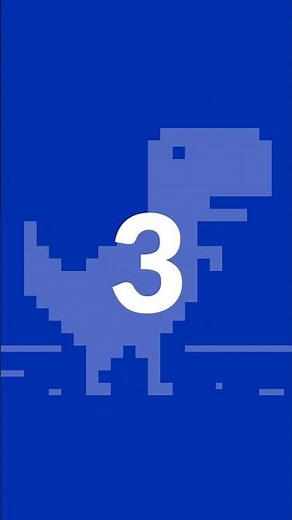 Chrome Dinosaur Game Tricks #shorts