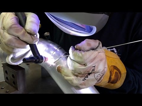 Tig Welding Aluminum Pie Cut Tubing